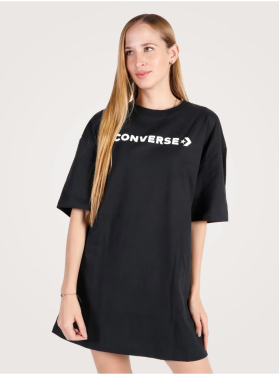 Černé dámské oversize tričko Converse dámské