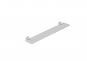 KLUDI - Vela S Polička, délka 60 cm, sklo/matná bílá 2597353
