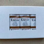 Umton Umton, mistrovské akvarelové barvy, 1/2 pánvička, 2,6 ml, 1 ks Barva Umton: 2150 Okr zlatý