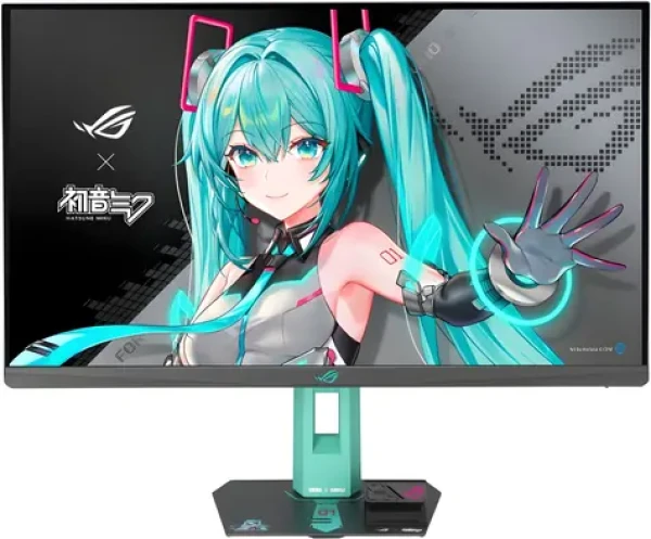 27" ASUS ROG Strix XG27ACMEG-G Hatsune Miku Edition / Monitor / Fast IPS / QHD / 260Hz / 0,3ms / HDMI 2.1+DP+USB-C
