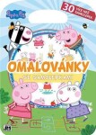 Omalovánky se samolepkami Peppa pig