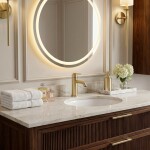REA - Umyvadlová baterie Ontario Brush Gold REA-B5505