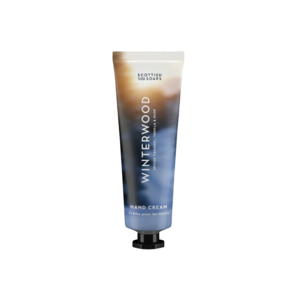SCOTTISH FINE SOAPS Krém na ruce Winterwood 30 ml, modrá barva