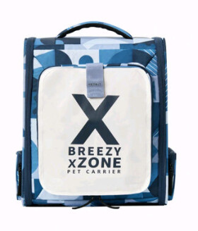 PetKit Breezy xZone Pet Carrier modrá / Batoh na mazlíčky / 35x27x43cm (P7703 Blue)