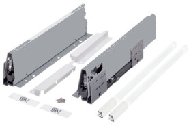 Strong výsuv StrongBox 450/204mm, titan, jeden hranatý reling (402573)