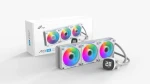 FSP AD36-W bílá / AIO vodní chladič CPU / 360 mm / 3x 120 mm ARGB / 2000 RPM / Intel + AMD (POO0000042)
