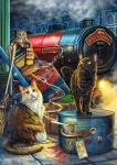Trefl - Puzzle - Premium Plus Magic Collection: Witchwood Expres