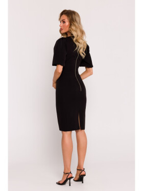 M779 Šaty Bustier - černé EU XL