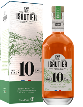 Isautier Rhum 10yo 40% 0,7 l (holá lahev)