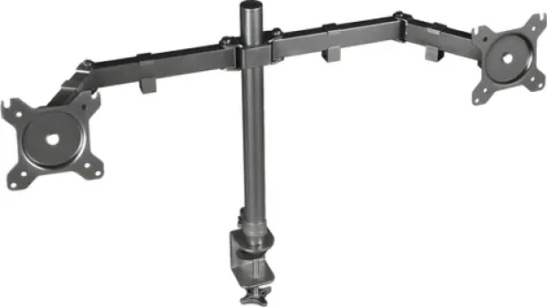 Trust GXT 1120 Mara Dual černá / Držák pro 2 monitory / VESA 75x75-100x100 / do 32" / nosnost 16 kg (23941)