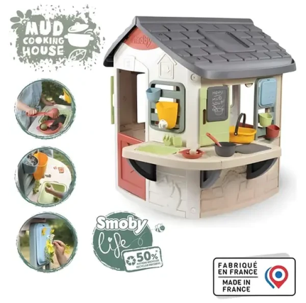 SMOBY Domek Life Mud Cooking
