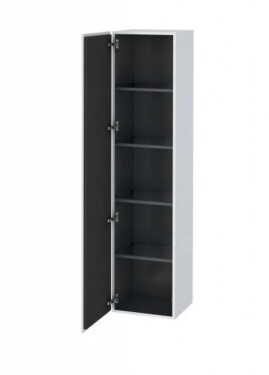 DURAVIT - L-Cube Vysoká skříňka 176x40x36 cm, panty vlevo, bílá mat LC1180L1818