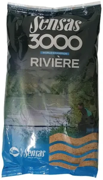 Sensas Vnadící směs 3000 Riviere (Řeka) 1kg (981)