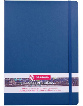 Talens Art Creation Sketch Book skicák námořnická tvrdá vazba 21x30