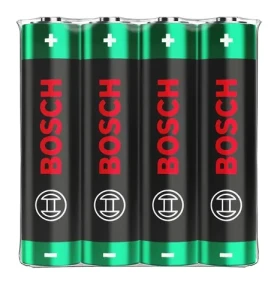 Bosch Super Alkaline AAA 4 ks / Baterie / alkalická / LR03 / 1,5 V (8594162800155)
