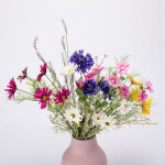 Kytice CHRPA, KOPRETINY, LUČNÍ KVĚTY 65 cm