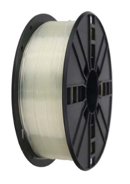 C-TECH GEMBIRD Filament GEMBIRD, PLA, 1,75mm, 1kg, transparentní