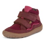 Dívčí barefoot boty TEX AUTUMN Bordeaux Froddo G3110254-4 červená - 39