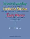 Snadné skladby 17. a 18. století - Piano