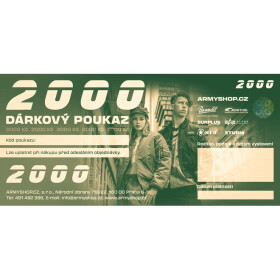 DÁRKOVÝ POUKAZ 2000 Kč