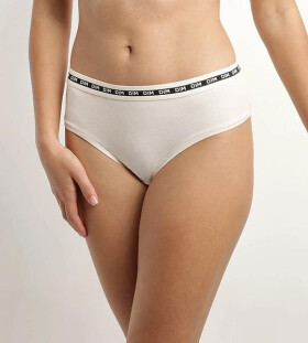 Dámské kalhotky DIM ICONS SHORTY - DIM - smetanová XL