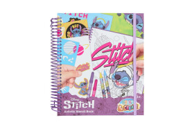 Kniha omalovánek a aktivit Stitch
