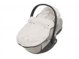 Jollein Fusak do autosedačky Embossed Sand (025-811-68122)