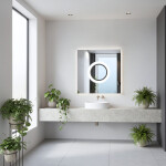 Tutumi - Zrcadlo LED 60x60 YH-BL-12 HOM-01513