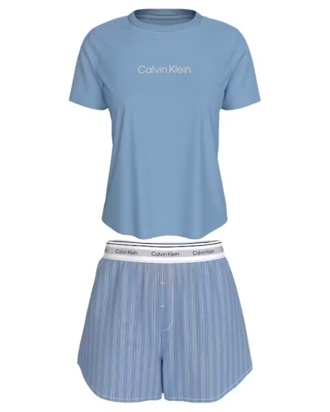 Dámský komplet Calvin Klein QS7576 TEE SHORT SET