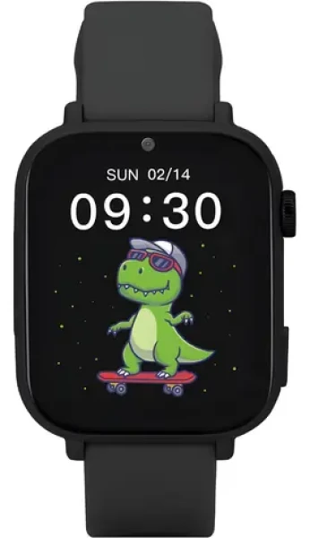 Garett Kids N!ce Pro 4G černá / Dětské hodinky / 1.85" / GPS / SOS tlačítko / krokoměr / IP65 / Android iOS