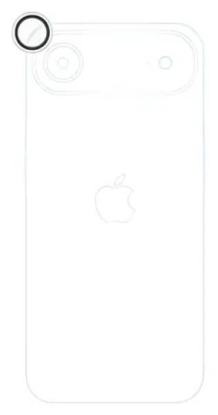Epico Glass Lens Protectors iPhone Air / Ochranné sklo čoček fotoaparátu / čirý obraz / jednokrokový aplikátor (94012151000005)