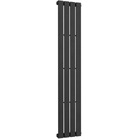 CERANO Koupelnový radiátor Arlen - boční připojení - 558 W - černá matná - 1800x300 mm