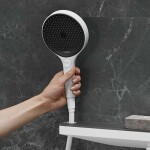 HANSGROHE - Rainfinity Sprchová hlavice 130, 3 proudy, matná bílá 26864700