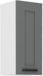 Horní skříňka Luna 30 G-72 1F Barva korpusu: Dub artisan, Barva dvířek: Dust Grey