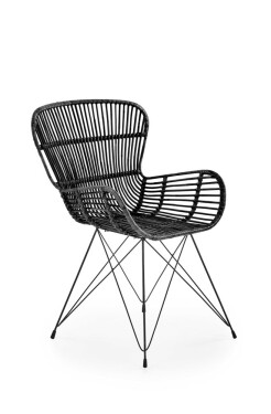 Halmar Ratanová židle K335, černá