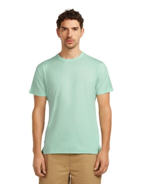 Pánské merino triko s krátkým rukávem ICEBREAKER Mens 150 Ace SS Tee, Mint velikost: L