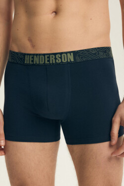 PÁNSKÉ ŠORTKY 2PACK DLOUHÉ 43386 SS26 KHAKI-GRANAT 2XL