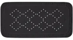 Spirella ALASKA protiskluzová podložka do vany černá / PVC / 71 x 36 cm