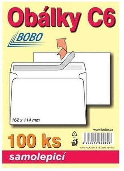 Obálky C6 samolepicí (bal. 100ks)