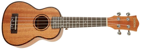 Cascha HH 2026 Soprano Mahogany Ukulele Set