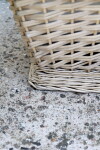 Chic Antique Proutěný obal na květiny French Basket Nature Velikost L, přírodní barva, plast, proutí