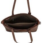 Trendy dámská kabelka na rameno MaxFly Ritta, hnědá