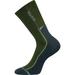 VOXX Ponožky sportovní slabé JOSEF se stříbrem TMAVĚ ZELENÉ old 35-38 101298