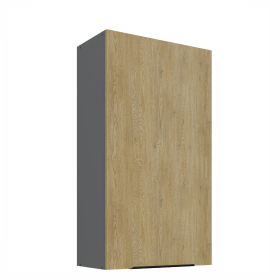 Horní skříňka Cremona ANT 60 G-108 1F Barva korpusu: Antracit, Barva dvířek: Dub Cremona