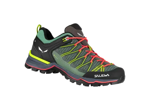 Salewa MS MTN Trainer Lite Gore-Tex dámské boty Feld Green/Fluo Coral vel. UK 5,5 / EU 38,5