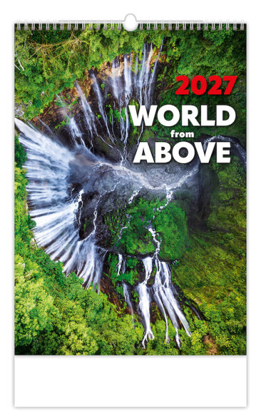 Nástěnný kalendář 2027 Helma World from Above