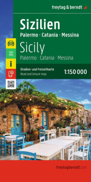 Sicílie 1:150 000 / silniční + volnočasová mapa