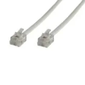 MicroConnect Modulární kabel RJ12 10m bílá (MPK110)