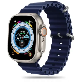 Tech-Protect IconBand Pro námořnicky modrá / Řemínek pro Apple Watch / 42/44/45/49 mm