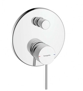 HANSGROHE - Zesis S Baterie pod omítku, pro 2 spotřebiče, chrom 74415000